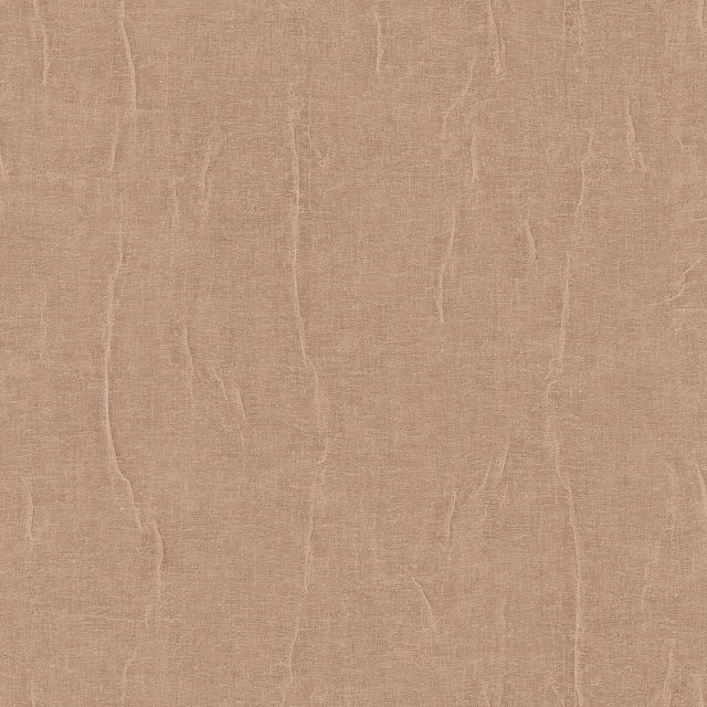 Veer Decor Crushed Linen Texture Tan Wallpaper