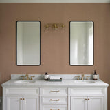 Veer Decor Crushed Linen Texture Tan Wallpaper