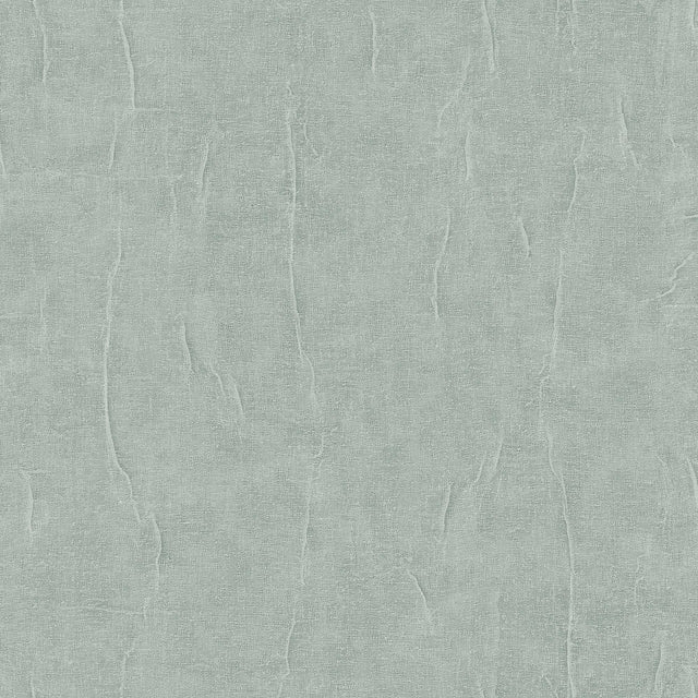 Veer Decor Crushed Linen Texture Green Wallpaper