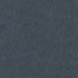 Veer Decor Crushed Linen Texture Blue Wallpaper