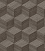 Veer Decor Woodgrain Grid Grey Wallpaper