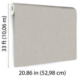 Veer Decor Pressed Woodwork Grey Wallpaper