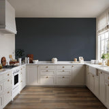 Veer Decor Pressed Woodwork Blue Wallpaper