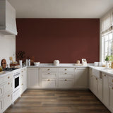 Veer Decor Pressed Woodwork Red Wallpaper