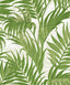 Veer Decor Embroidered Palm Green Wallpaper