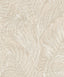 Veer Decor Embroidered Palm Beige Wallpaper