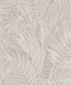 Veer Decor Embroidered Palm Grey Wallpaper