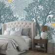 Veer Decor Forest Flight Blue Wall Mural
