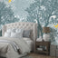 Veer Decor Forest Flight Blue Wall Mural