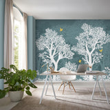 Veer Decor Forest Flight Teal Wall Mural