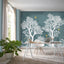 Veer Decor Forest Flight Teal Wall Mural