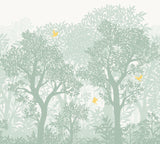 Veer Decor Forest Flight Green Wall Mural