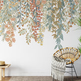 Veer Decor Falling Folliage Beige Wall Mural