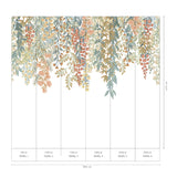 Veer Decor Falling Folliage Beige Wall Mural