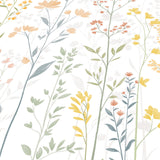 Veer Decor Meadow Rise Orange Wall Mural