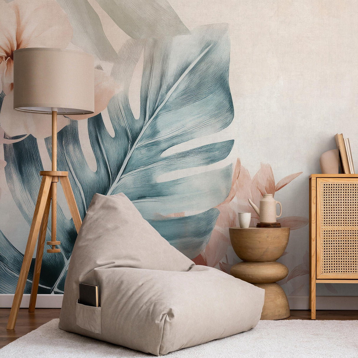 Veer Decor Sunblush Pink Wall Mural