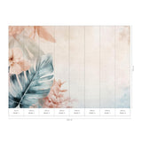 Veer Decor Sunblush Pink Wall Mural