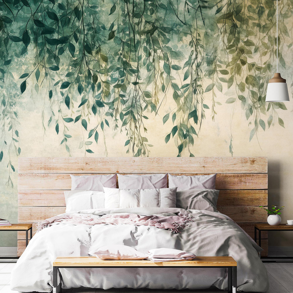 Veer Decor Green Canopy Green Wall Mural