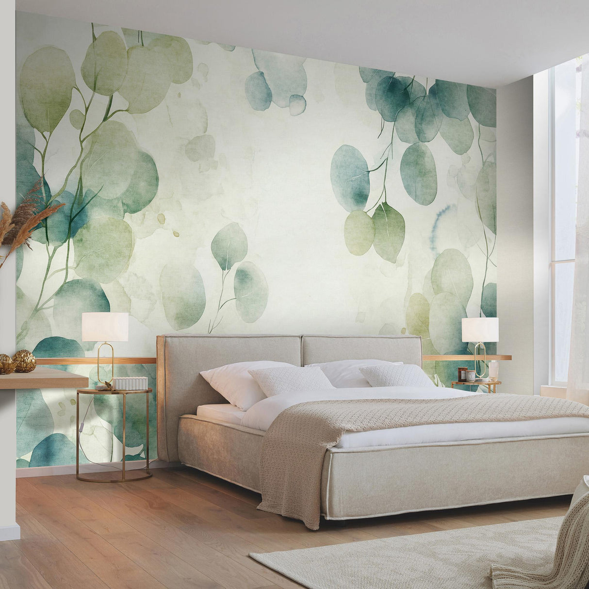 Veer Decor Green Whisper Green Wall Mural