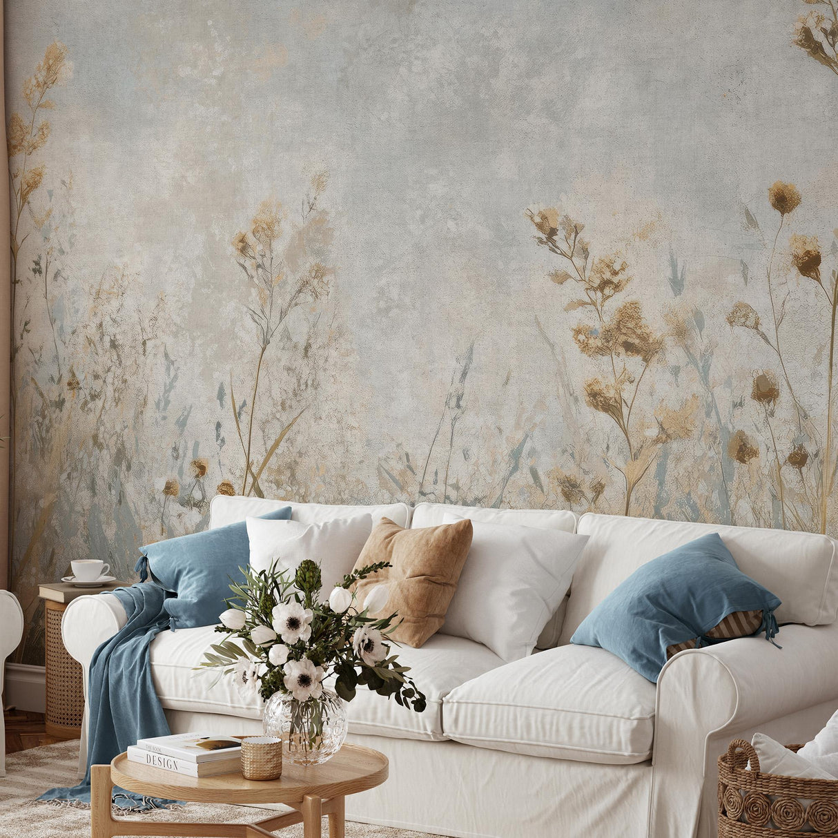 Veer Decor Solena Beige Wall Mural