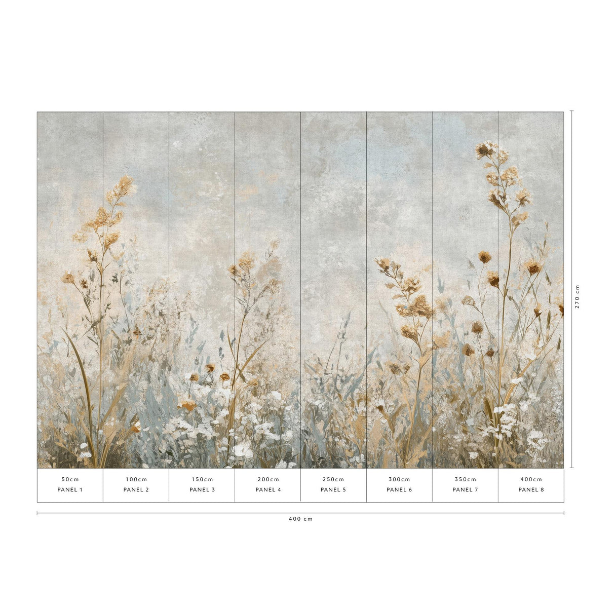 Veer Decor Solena Beige Wall Mural