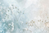 Veer Decor Cotton Haze Blue Wall Mural