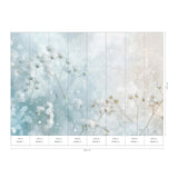 Veer Decor Cotton Haze Blue Wall Mural