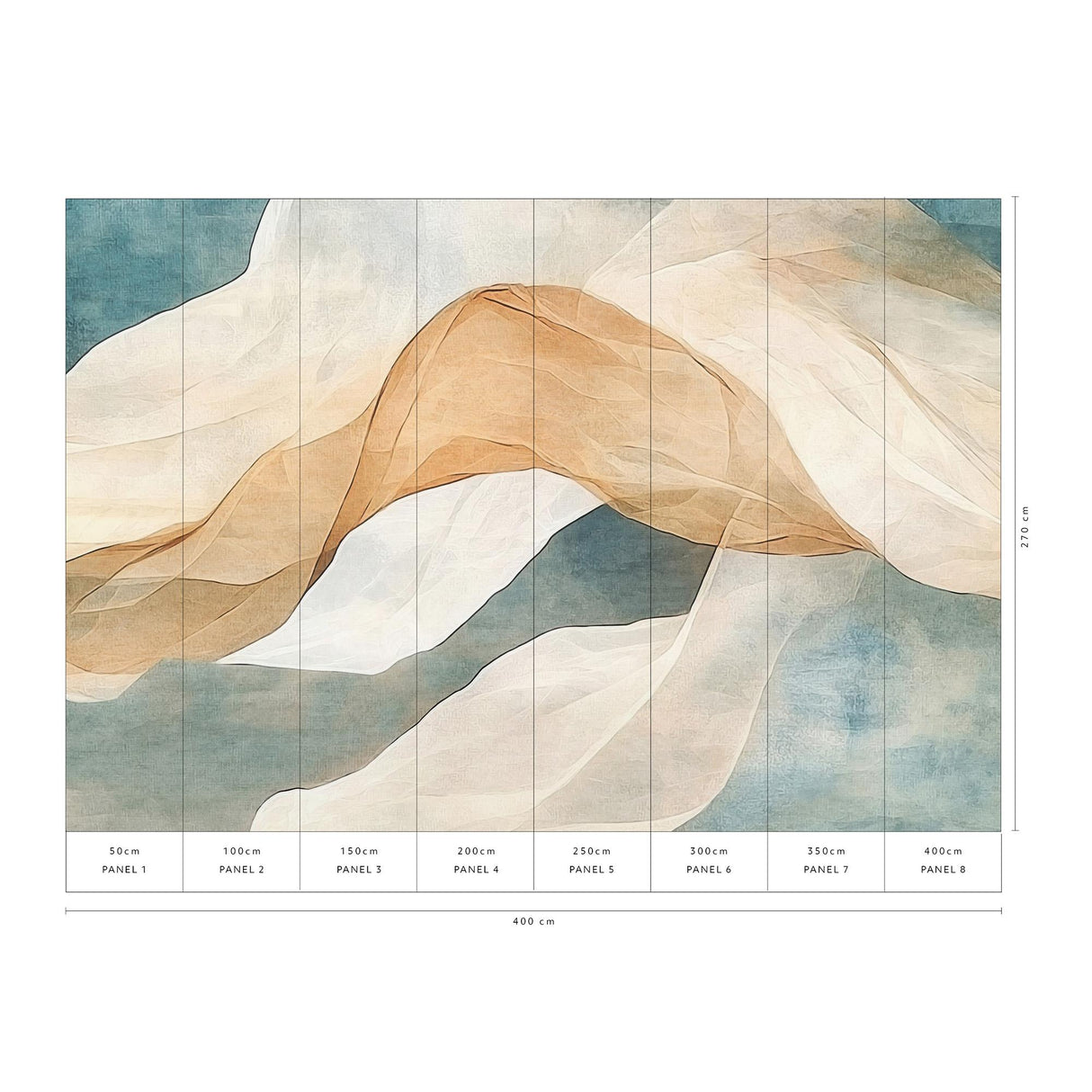 Veer Decor Ventura Blue Wall Mural