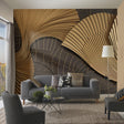 Veer Decor Luness Gold Wall Mural