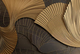 Veer Decor Luness Gold Wall Mural