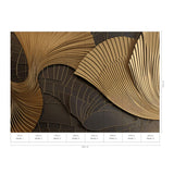 Veer Decor Luness Gold Wall Mural