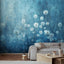Veer Decor Twilight Bloom Blue Wall Mural