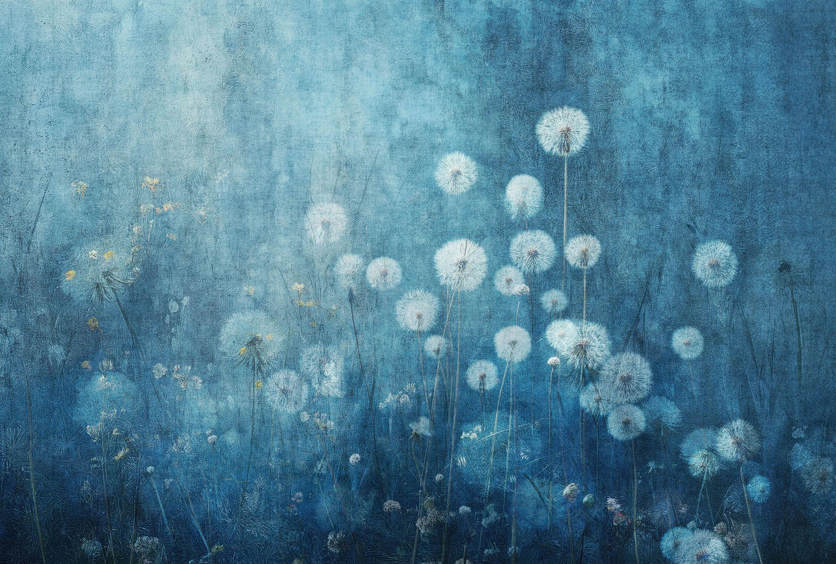 Veer Decor Twilight Bloom Blue Wall Mural