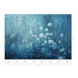 Veer Decor Twilight Bloom Blue Wall Mural