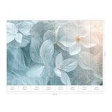Veer Decor Dreaming Garden Blue Wall Mural
