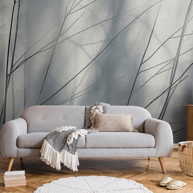Veer Decor Aeris Grey Wall Mural