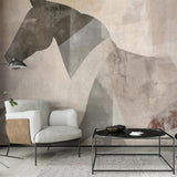 Veer Decor Caballo Brown Wall Mural