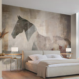 Veer Decor Caballo Brown Wall Mural