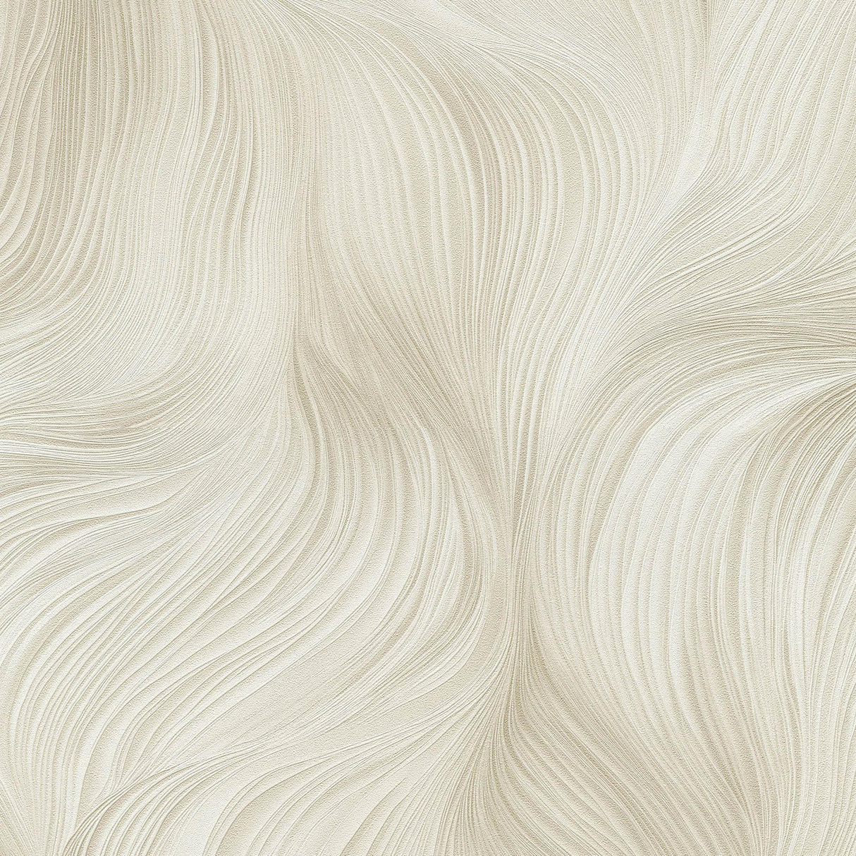 Veer Decor Waves of Light Beige Wallpaper