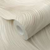 Veer Decor Waves of Light Beige Wallpaper