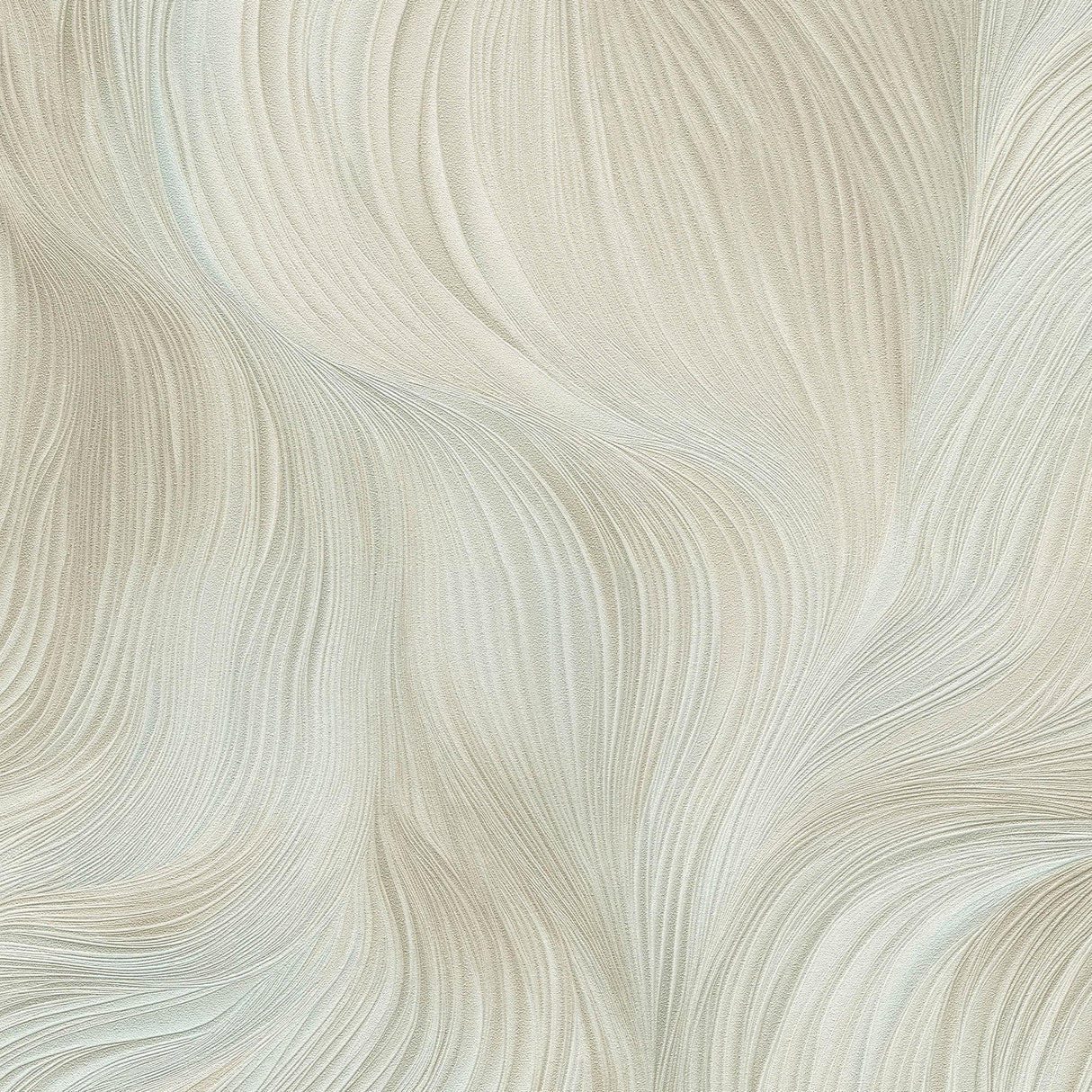 Veer Decor Waves of Light Teal Wallpaper
