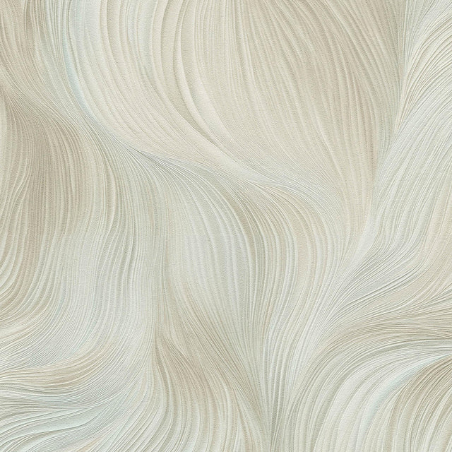 Veer Decor Waves of Light Teal Wallpaper