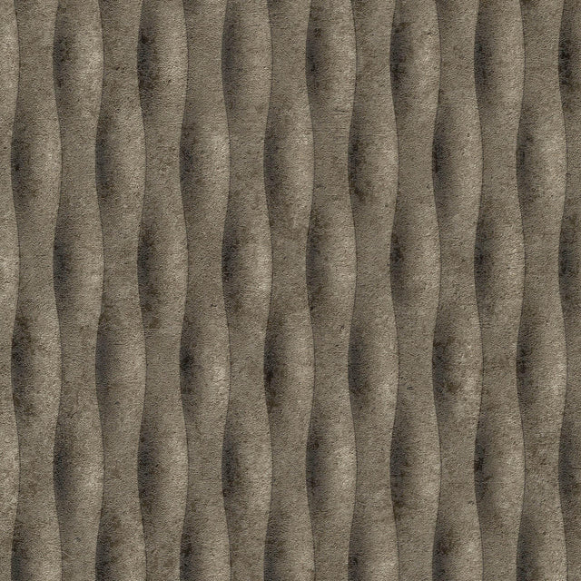 Veer Decor Concrete Illusion Brown Wallpaper