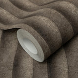 Veer Decor Concrete Illusion Brown Wallpaper