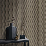 Veer Decor Concrete Illusion Brown Wallpaper