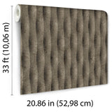 Veer Decor Concrete Illusion Brown Wallpaper