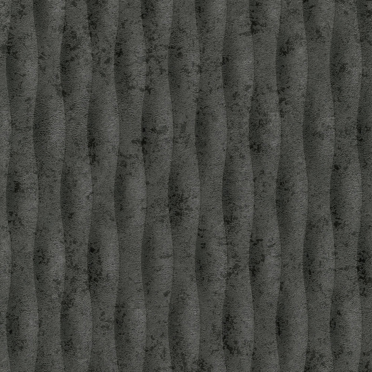Veer Decor Concrete Illusion Black Wallpaper