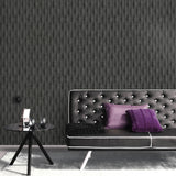Veer Decor Concrete Illusion Black Wallpaper