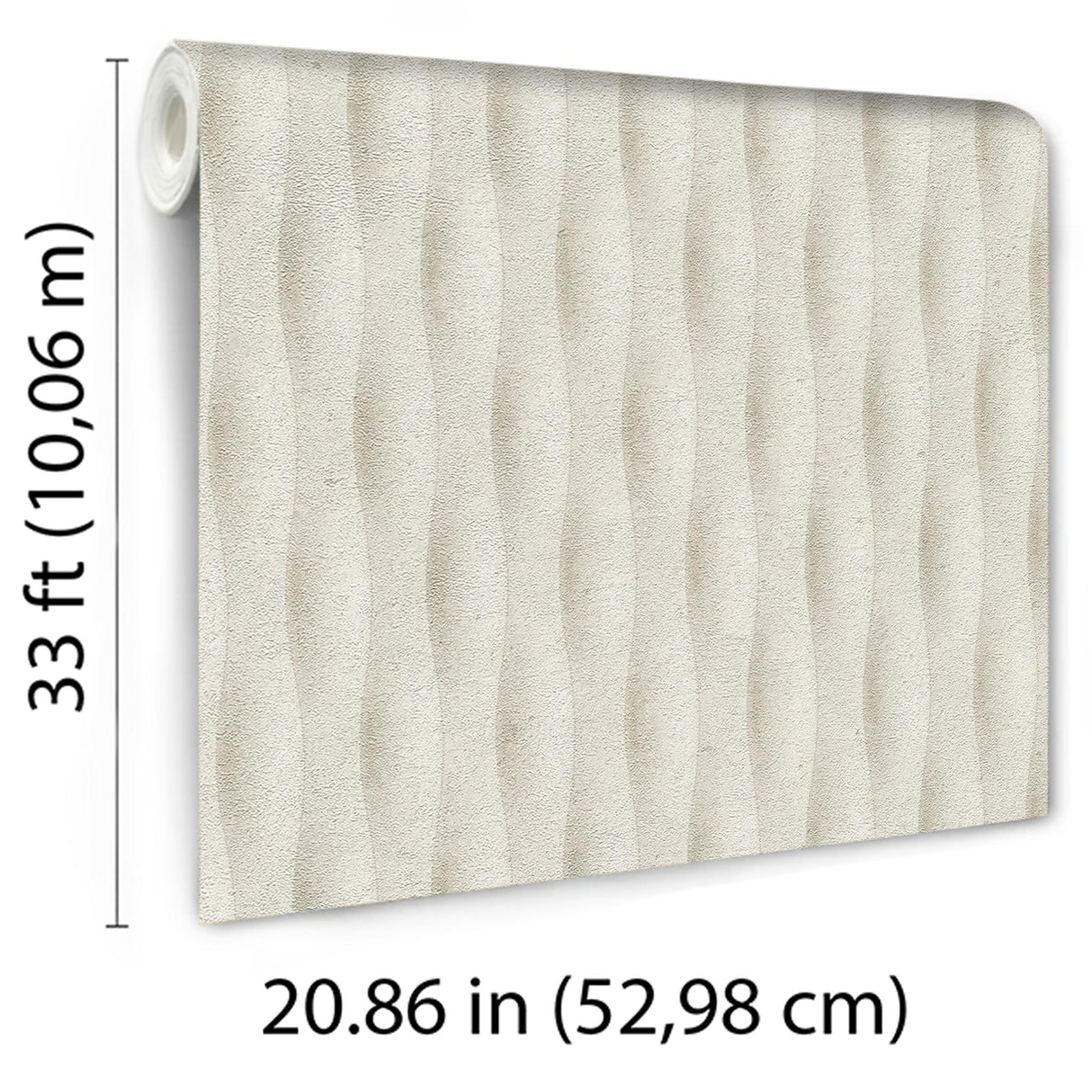 Veer Decor Concrete Illusion Taupe Wallpaper