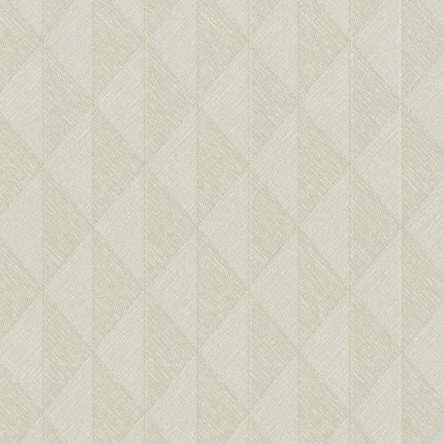 Veer Decor Woven Diamond Whisper Beige Wallpaper